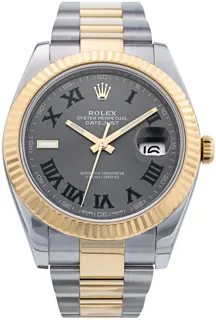 Rolex Datejust 41 126333 Yellow gold and Stainless steel Gray