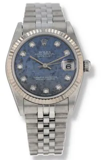 Rolex Datejust 78274 31mm Stainless steel Blue