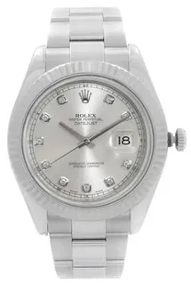 Rolex Datejust II 116334SDO Stainless steel Silver