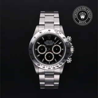 Rolex Daytona 16520 40mm Stainless steel Black