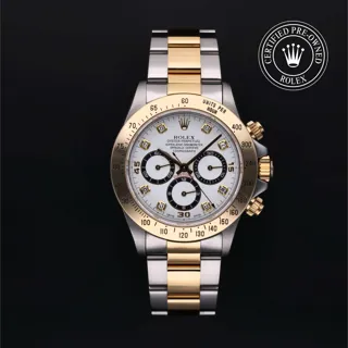 Rolex Daytona 16523 40mm Yellow gold and Stainless steel White