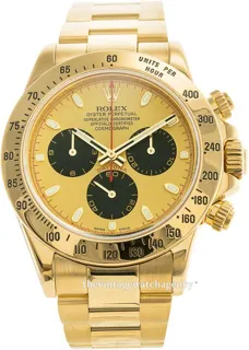 Rolex Daytona 116528/15 40mm 18k yellow gold Champagne