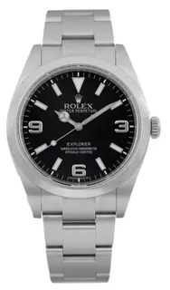 Rolex Explorer 214270 BKAO Stainless steel Black