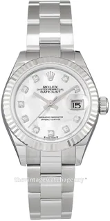 Rolex Lady-Datejust 279174-0010 White gold and Stainless steel White