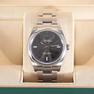 Rolex Oyster Perpetual 114300-0001 Stainless steel Gray