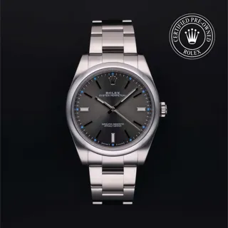 Rolex Oyster Perpetual 114300 39mm Stainless steel Gray