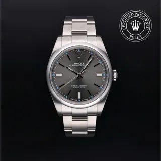 Rolex Oyster Perpetual 114300 39mm Stainless steel Gray