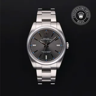 Rolex Oyster Perpetual 114300 39mm Stainless steel Gray