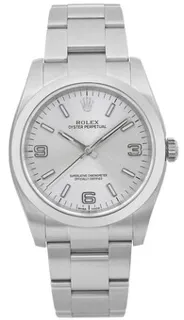 Rolex Oyster Perpetual 116000SASO Stainless steel Gray