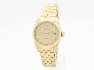 Rolex Oyster Perpetual "Datejust" 6917 18k yellow gold Champagne