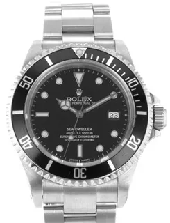 Rolex Sea-Dweller 16600BKSO Stainless steel Black