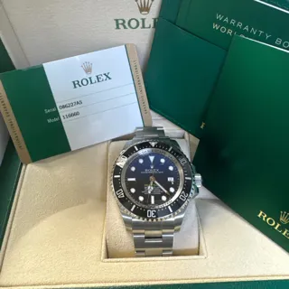 Rolex Sea-Dweller Deepsea 116660-0003 Stainless steel Blue