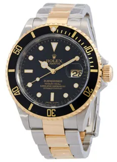 Rolex Submariner 16613BKSO Stainless steel Black