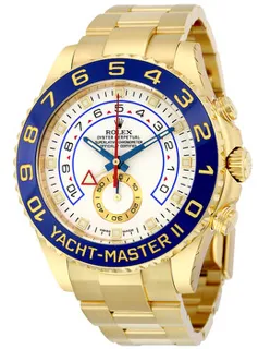 Rolex Yacht-Master II 116688 18kt Yellow Gold White