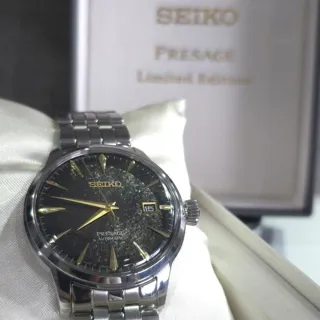 Seiko Presage SRPK93J1 40.5mm Stainless steel gradient