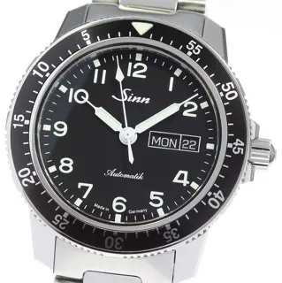 Sinn 104 104 41mm Stainless steel Black