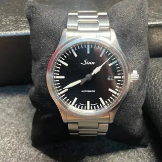 Sinn 556 556.M 38.5mm Stainless steel Black