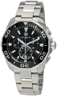 TAG Heuer Aquaracer CAY111A.BA0927 43mm Stainless steel Black