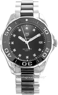 TAG Heuer Aquaracer WAY131C.BA0913 35mm Stainless steel Black