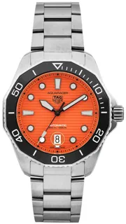 TAG Heuer Aquaracer 43mm Stainless steel Orange