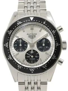 TAG Heuer Autavia CBE2111 42.5mm Stainless steel Silver