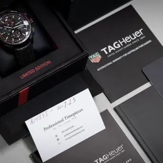 TAG Heuer Carrera Calibre 16 CBB2080.FT6042 44mm Titanium Black