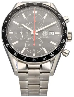 TAG Heuer Carrera Calibre 16 CV2014 41mm Stainless steel Black