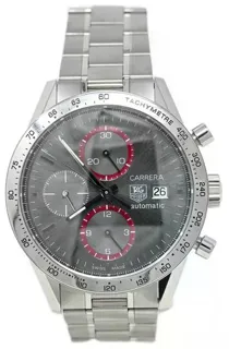 TAG Heuer Carrera Calibre 16 CV201AB 42mm Stainless steel Gray