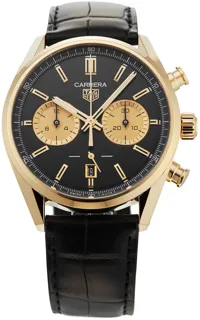 TAG Heuer Carrera CBN2044.FC8313 Yellow gold Black