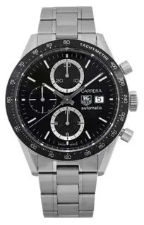 TAG Heuer Carrera CV2010.BA0786 Stainless steel Black