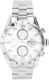 TAG Heuer Carrera CV2A11.BA0796 Stainless steel White