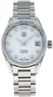 TAG Heuer Carrera Lady WAR2414.BA0776 Stainless steel White