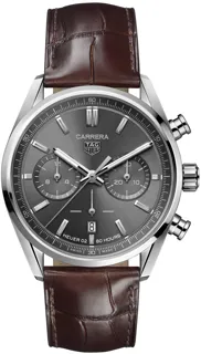 TAG Heuer Carrera 42mm Stainless steel Gray