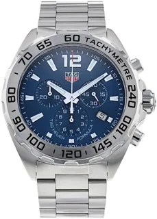 TAG Heuer Formula 1 CAZ101K.BA0842 43mm Stainless steel Blue