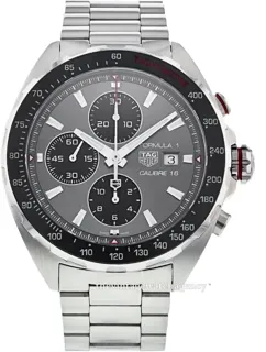 TAG Heuer Formula 1 CAZ2012.BA0876 44mm Brushed/polished steel Gray