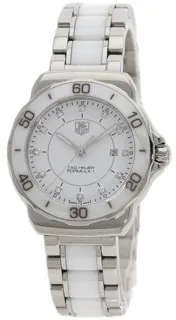 TAG Heuer Formula 1 wah1315.ba0868 35mm Ceramic and Stainless steel White