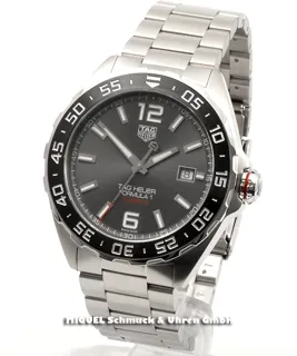 TAG Heuer Formula 1 WAZ2011.BA0842 43mm Ceramic and Stainless steel Gray