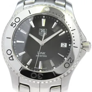 TAG Heuer Link WJ1110.BA0570 38mm Stainless steel Black