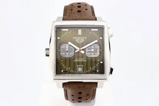 TAG Heuer Monaco CAW211V.FC6466 39mm Stainless steel Green