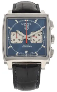 TAG Heuer Monaco CW2113-0 38mm Stainless steel Blue