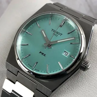 Tissot PRX T137.210.11.091.00 35mm Stainless steel Green