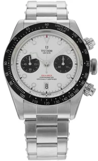 Tudor Black Bay Chronograph 79360N 41mm Stainless steel White