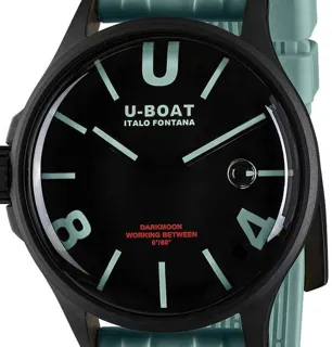 U-Boat 9526/A 44mm Stainless steel Black