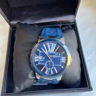 Ulysse Nardin Executive 243-00/43 43mm Stainless steel Blue