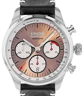 Union Glashütte Belisar Chronograph D009.427.16.290.09 44mm Stainless steel Brown