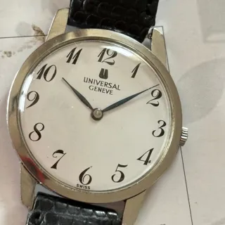 Universal Genève 824101/12 31mm Stainless steel White