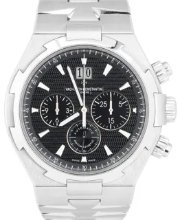 Vacheron Constantin Overseas Chronograph 49150/B01A-9097 42mm Stainless steel Black