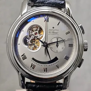 Zenith El Primero Chronomaster 03.1260.4021 45mm Stainless steel Silver