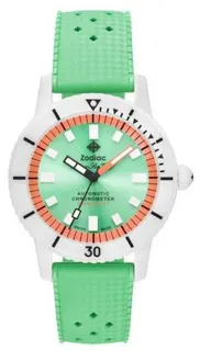 Zodiac Sea Wolf ZO9592 41mm Ceramic Green