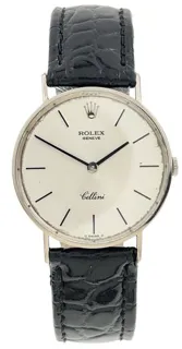 Rolex Cellini 3833 31mm White gold Silver